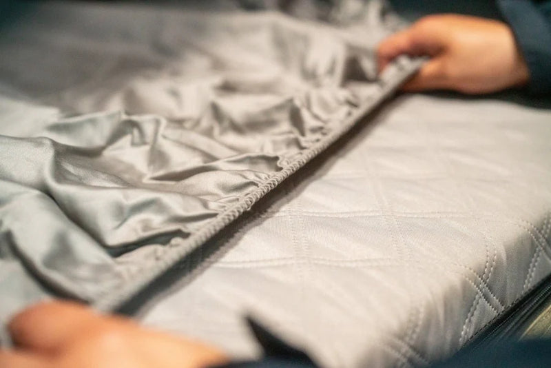Load image into Gallery viewer, Tuff Stuff Alpha Cotton Fitted Sheets, Grey