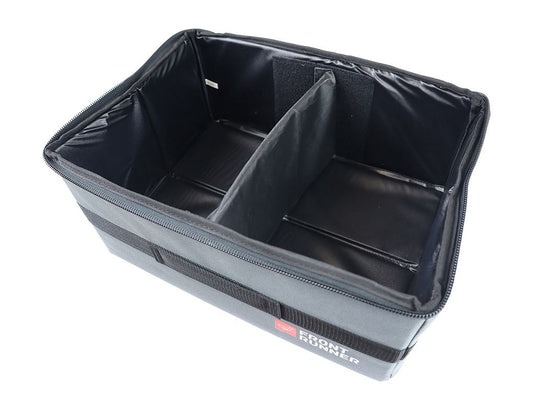 inchFront Runner Flat Pack storage container with dividers on white backgroundinch