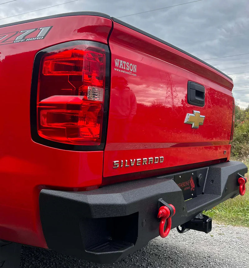 Load image into Gallery viewer, Fishbone Offroad Rockfish Rear Bumper for 2014-2018 Chevy Silverado