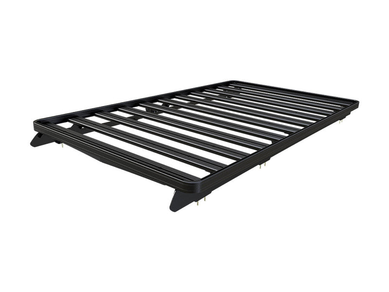 Load image into Gallery viewer, Front Runner Slimline II Roof Rack Kit for 5th Generation Toyota 4Runner, durable black metal construction, isolated on white background.