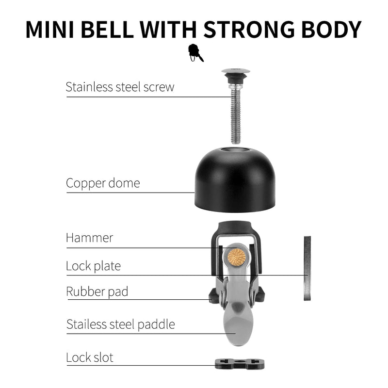 Load image into Gallery viewer, ROCKBROS Bike Classic Bicycle Bell Loud Sound Bells