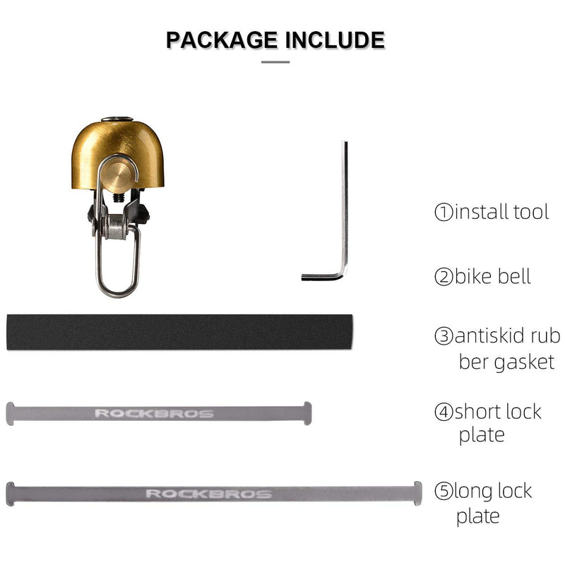 Load image into Gallery viewer, ROCKBROS Bike Classic Bicycle Bell Loud Sound Bells