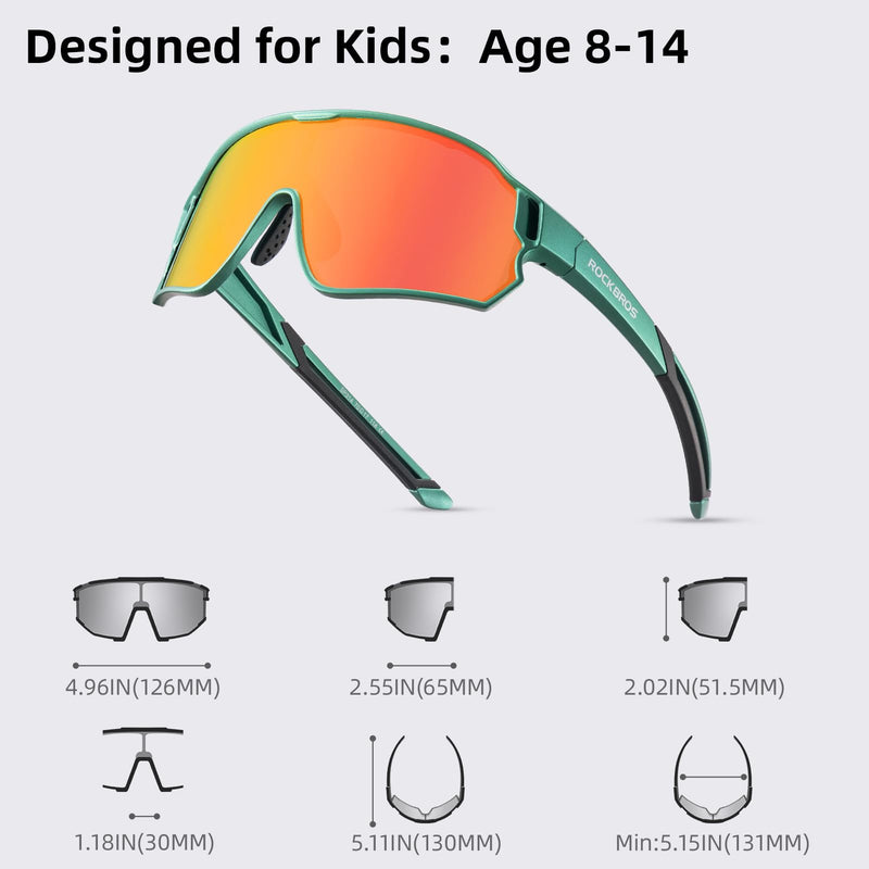 Load image into Gallery viewer, Kids Polarized Sunglasses for Youth (UV400)