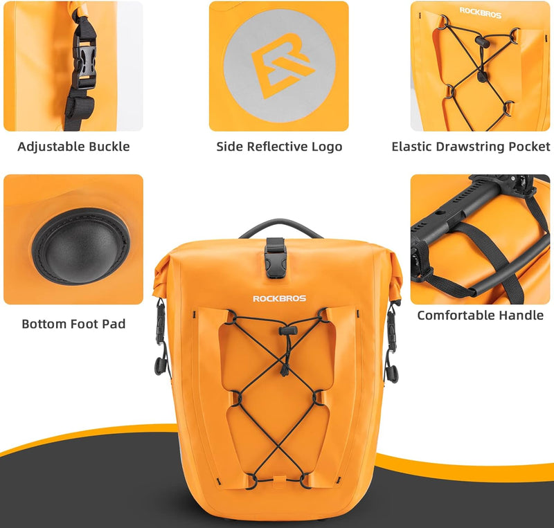 Load image into Gallery viewer, Bike Panniers Waterproof for Rear Rack