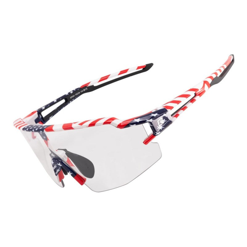 Load image into Gallery viewer, Half-Frame Photochromic Sports Sunglasses (UV400)