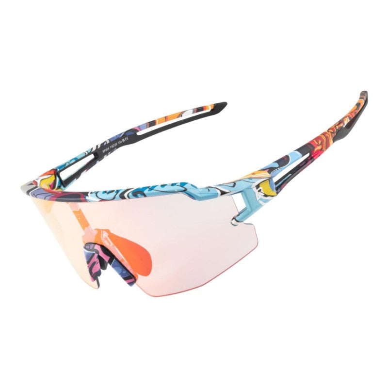 Load image into Gallery viewer, Half-Frame Photochromic Sports Sunglasses (UV400)
