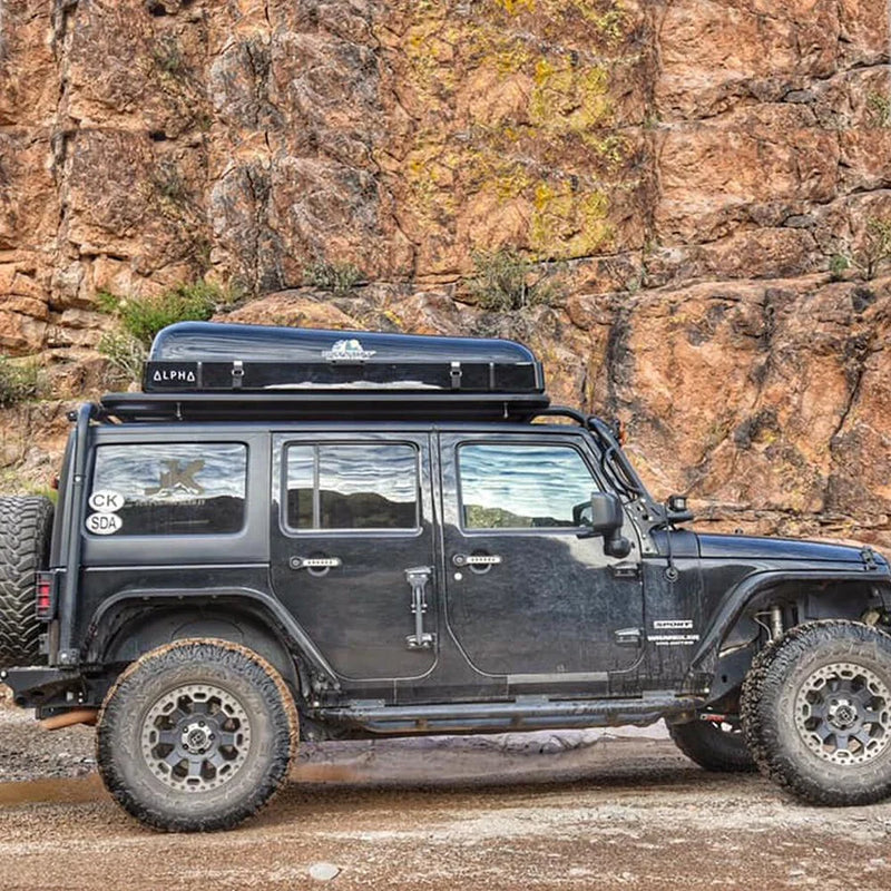 Load image into Gallery viewer, Tuff Stuff ALPHA Hard Top Side Open Roof Top Tent, 4 Person