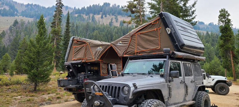 Load image into Gallery viewer, Tuff Stuff ALPHA Hard Top Side Open Roof Top Tent, 4 Person