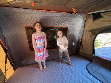 Load image into Gallery viewer, Tuff Stuff ALPHA Hard Top Side Open Roof Top Tent, 4 Person