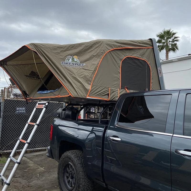 Load image into Gallery viewer, Tuff Stuff ALPHA Hard Top Side Open Roof Top Tent, 4 Person
