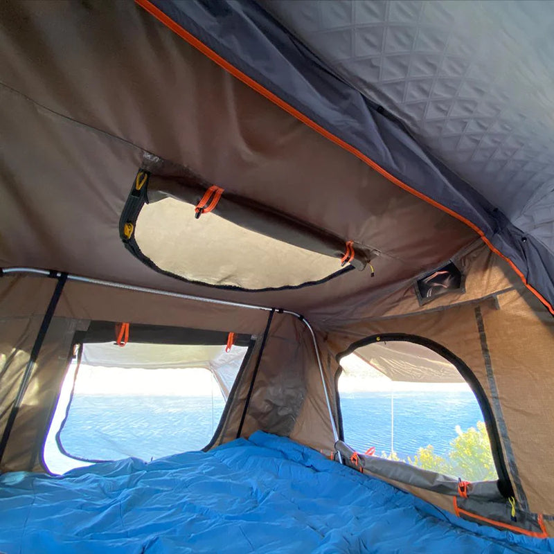 Load image into Gallery viewer, Tuff Stuff ALPHA II Hard Top Side Open Roof Top Tent 2 Person