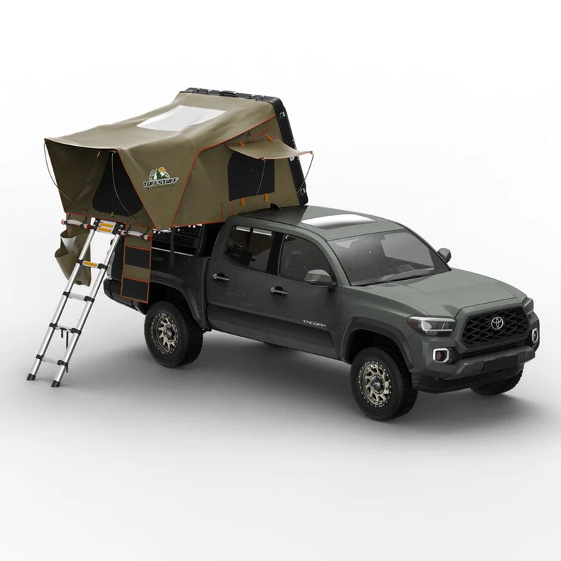Load image into Gallery viewer, Tuff Stuff ALPHA II Hard Top Side Open Roof Top Tent 2 Person