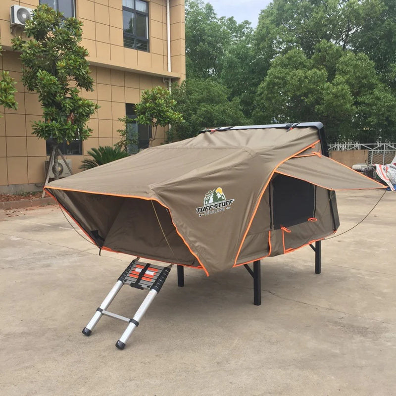 Load image into Gallery viewer, Tuff Stuff ALPHA II Hard Top Side Open Roof Top Tent 2 Person