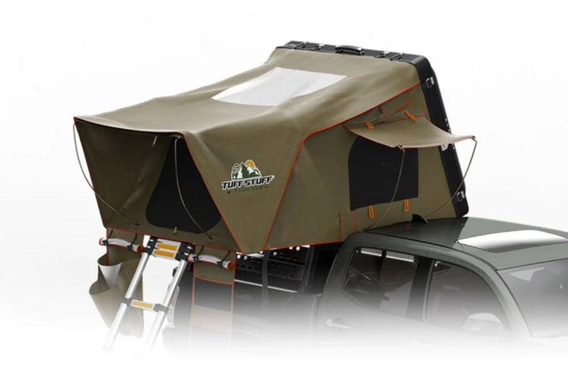 Load image into Gallery viewer, Tuff Stuff ALPHA II Hard Top Side Open Roof Top Tent 2 Person