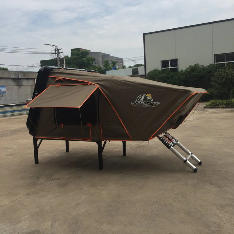 Load image into Gallery viewer, Tuff Stuff ALPHA II Hard Top Side Open Roof Top Tent 2 Person