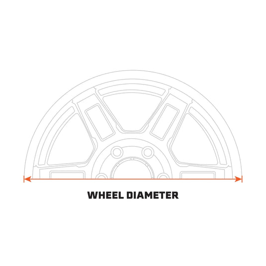 Tuff Stuff Overland® Ascent Wheel 17X8.5 - Alpha Gray