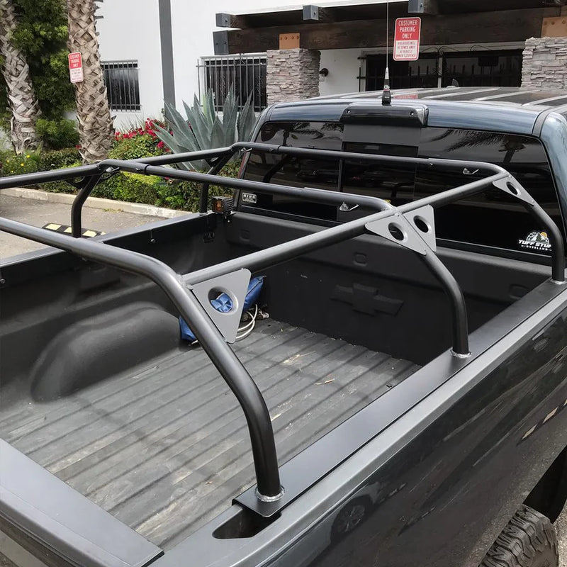 Load image into Gallery viewer, Tuff Stuff Truck Bed Rack for RTT Adjustable 51&quot; Length Steel Black
