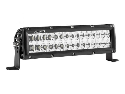 Rigid E-Series Pro 10inch Driving Black Light Bar