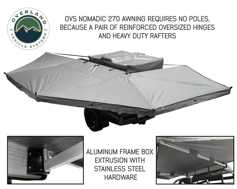 Load image into Gallery viewer, Overland Vehicle Systems Nomadic Awning 270 Awning & Wall 1, 2, & 3, Mounting Brackets