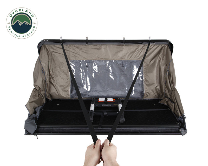 Load image into Gallery viewer, Overland Vehicle Systems 18189901 Bushveld II Hard Shell Roof Top Tent