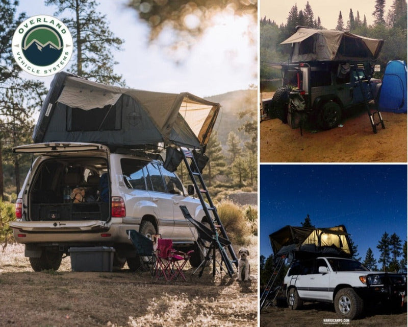 Load image into Gallery viewer, Overland Vehicle Systems 18189901 Bushveld II Hard Shell Roof Top Tent