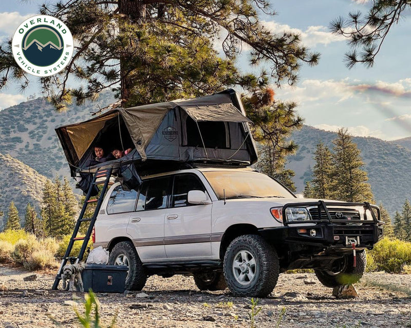 Load image into Gallery viewer, Overland Vehicle Systems 18189901 Bushveld II Hard Shell Roof Top Tent