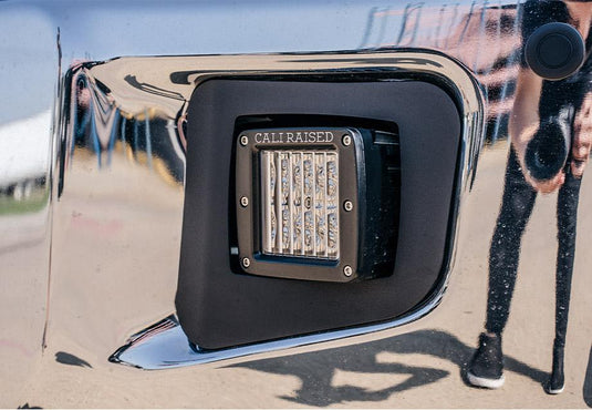 Cali Raised LED 2014-2021 Toyota Tundra LED Fog Light Pod Replacements Brackets Kit