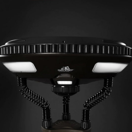 Tuff Stuff Halo 9.75inch Solar Freestanding Light With Speaker