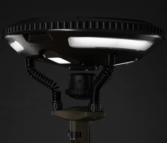 Tuff Stuff Halo 9.75inch Solar Freestanding Light With Speaker
