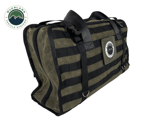 Overland Vehicle Systems Large Recovery Bag With Handle And Straps -