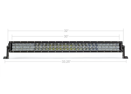 Cali Raised LED 32inch Dual Row 5D Optic OSRAM LED Light Bar