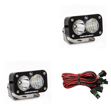 Baja Designs S2 Pro LED Light - Black (Pair)