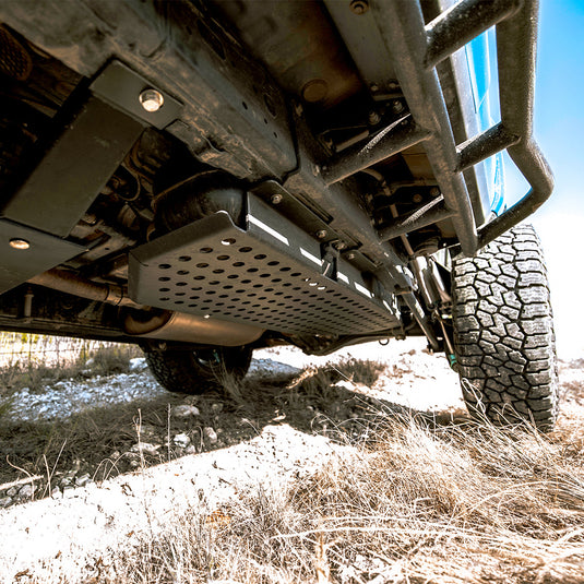 Cali Raised LED 2014+ 4Runner Fuel Tank Skid Plate