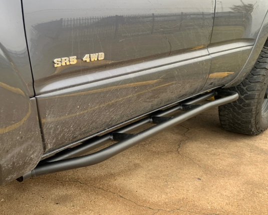 Cali Raised LED 2003-2009 4runner 20 Degree Bolt On Rock Sliders