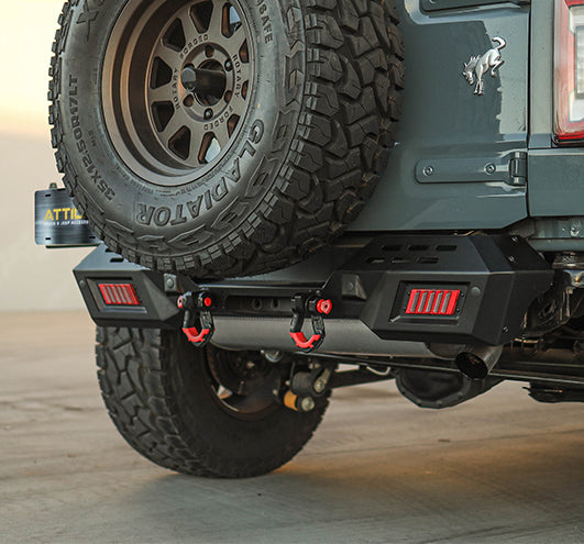 Attica 4x4 2021-2023 Ford Bronco Terra Series Rear Bumper