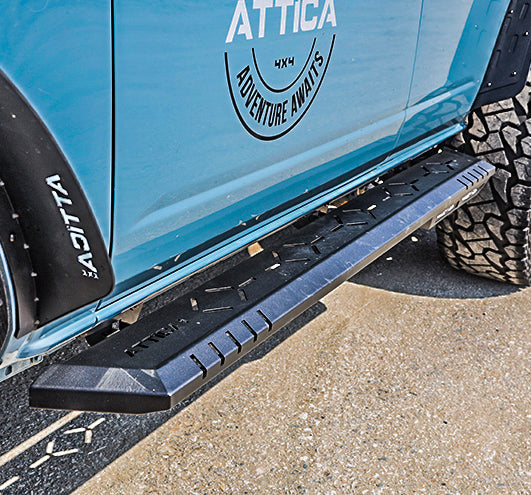 Attica 4x4 2021-2023 Ford Bronco Frontier Series Side Steps