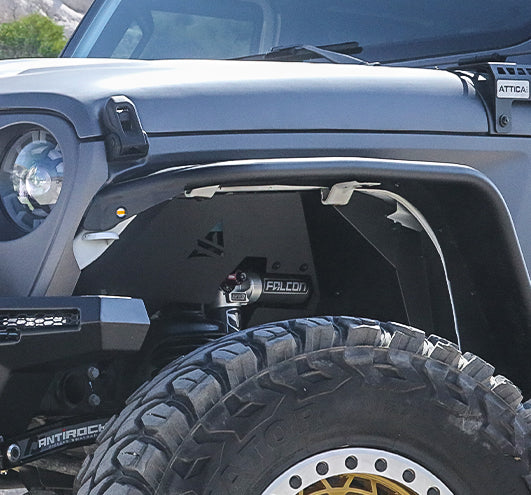 Attica 4x4 2018-2023 Jeep Wrangler JL Terra Series Inner Fenders