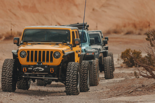 Attica 4x4 2018-2023 Jeep Wrangler JL Terra Series Front Fender Flares (High)