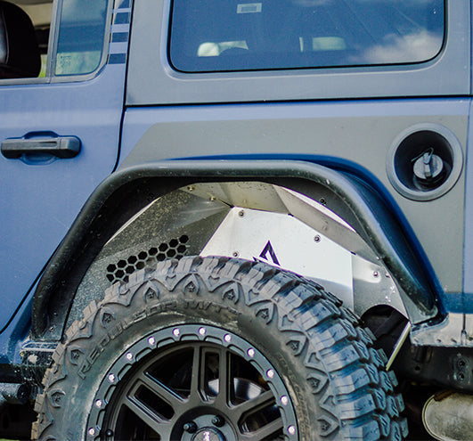 Attica 4x4 2018-2023 Jeep Wrangler JL Terra Series Rear Fender Flares