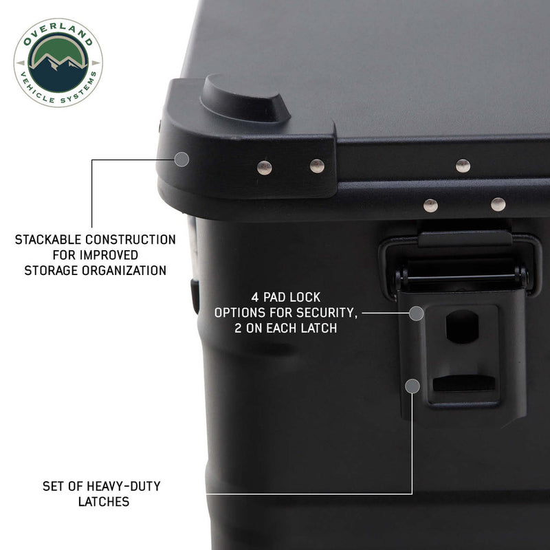 Load image into Gallery viewer, Overland Vehicle Systems Aluminum Box Storage 53QT