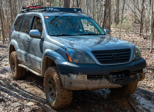 LFD Off Road GX470 Roof Rack - Side Rails and Fairing Only