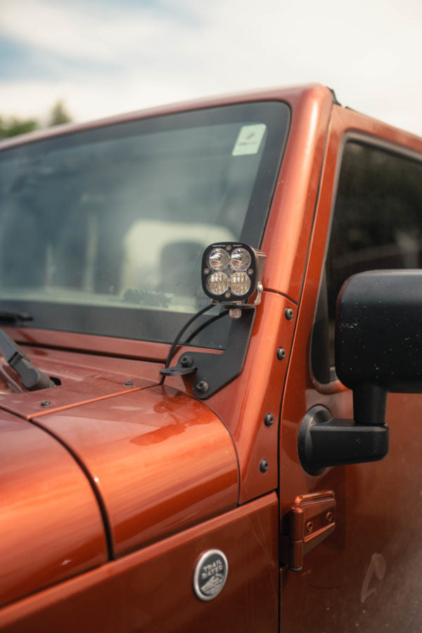 Load image into Gallery viewer, CBI Off Road Jeep JK-JKU Double Ditch Light Brackets | 2007-2018
