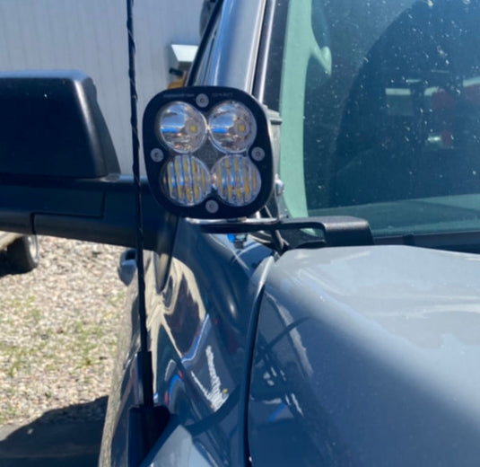 CBI Off Road Toyota Tundra Ditch Light Brackets | 2007-2021