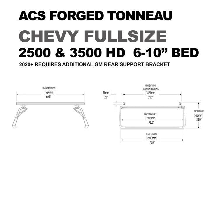 Load image into Gallery viewer, Leitner ACS Forged Tonneau Rack Only- Chevrolet