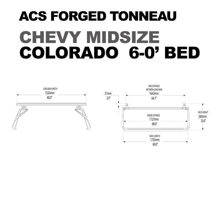 Load image into Gallery viewer, Leitner ACS Forged Tonneau Rack Only- Chevrolet