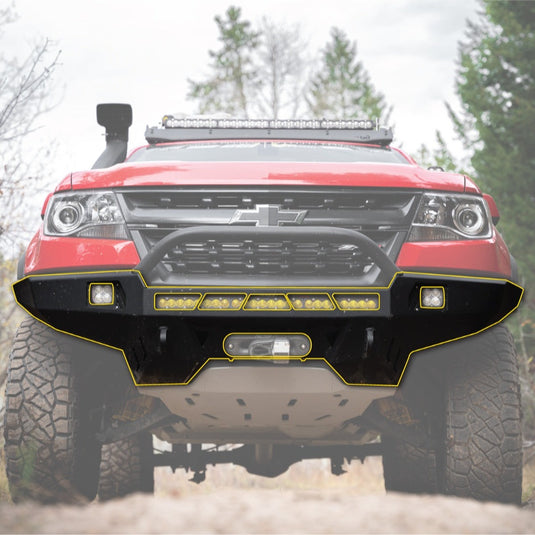 CBI Off Road Chevy Colorado ZR2 Classic Front Bumper 2015-2021