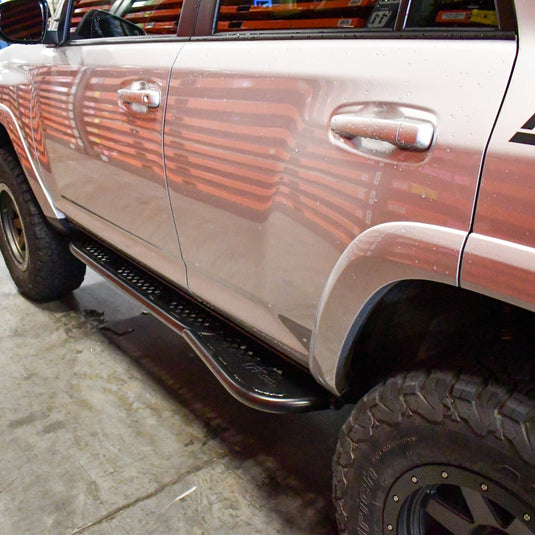 LFD Off Road Rock Sliders - KDSS - Flat, Bolt On, Bumpout with Fill Plates