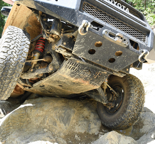 LFD Off Road 2010-2020 Toyota 4runner - Front Skid 5th Gen - Aluminum Raw