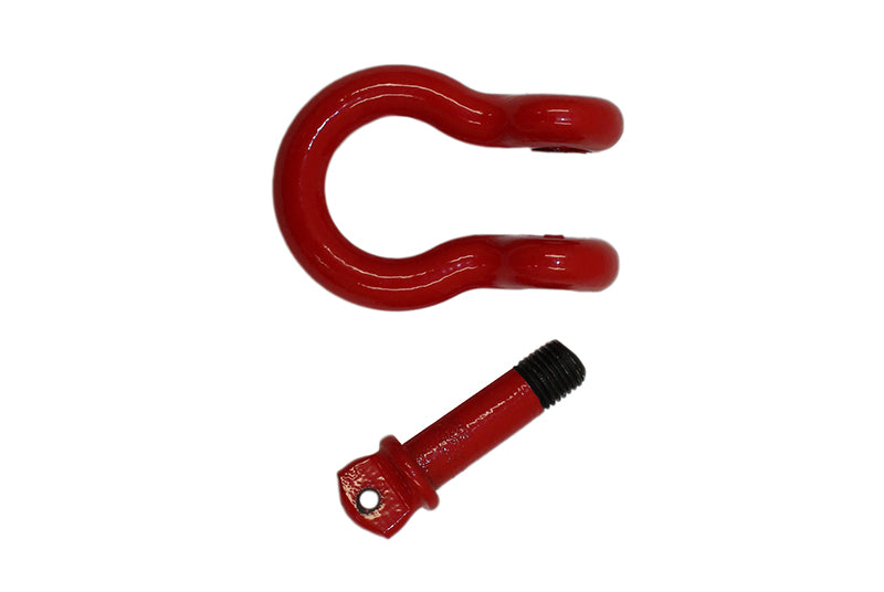 Load image into Gallery viewer, Fishbone Offroad Red 3/4 in. D-Ring Set