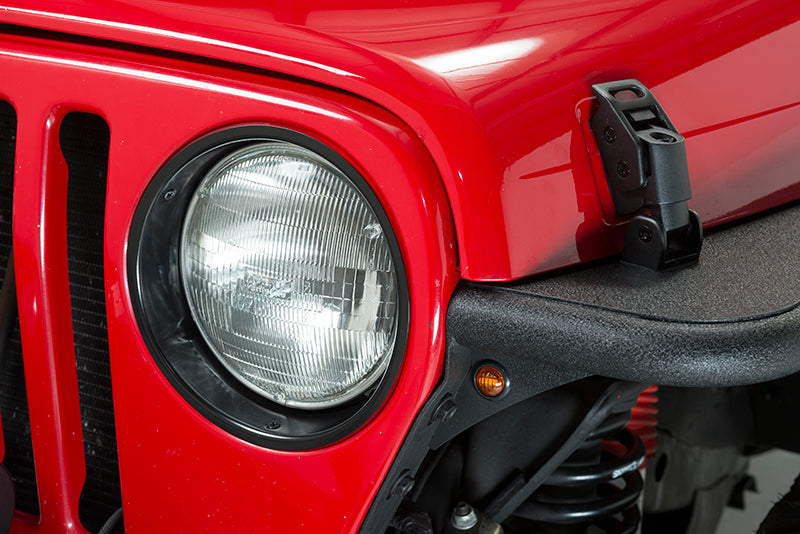 Load image into Gallery viewer, Fishbone Offroad 2007-18 JK Wrangler 3/4" Amber LED's (4-Door)